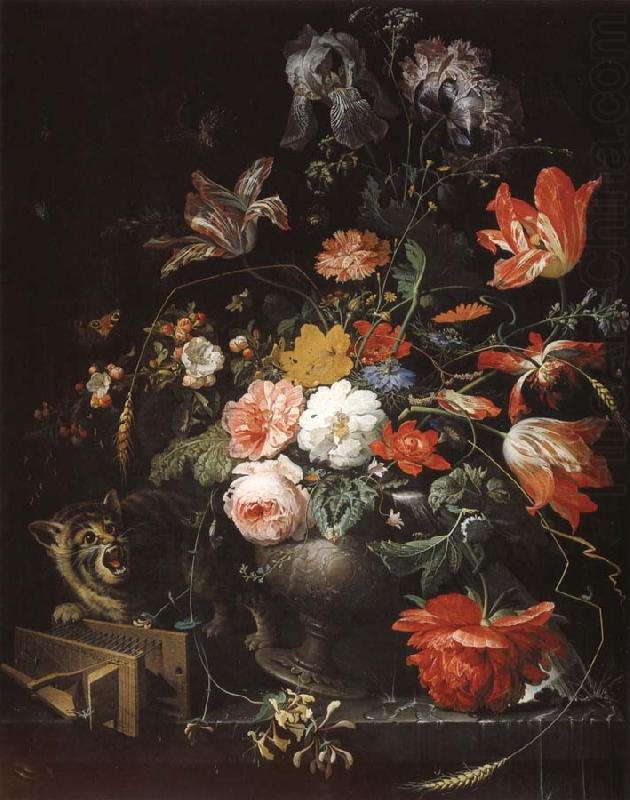 The Overturned Bouquet, REMBRANDT Harmenszoon van Rijn